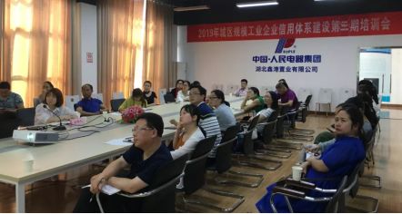 綠盾征信舉辦荊門城區(qū)規(guī)模工業(yè)企業(yè)信用建設(shè)第三期培訓(xùn)會(huì)，深化企業(yè)征信服務(wù)